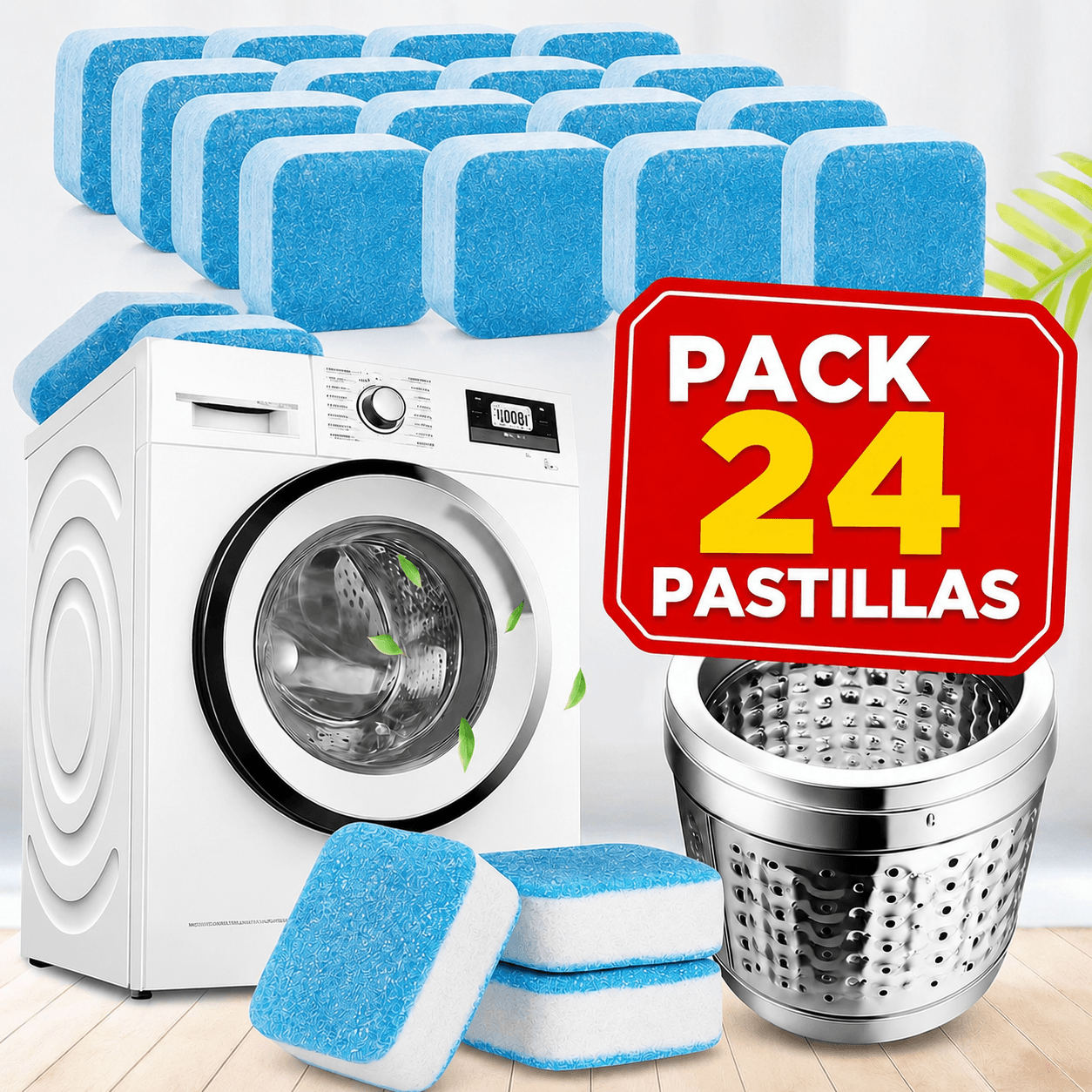 Pastilla lavadora 24 unidades (2cajas)