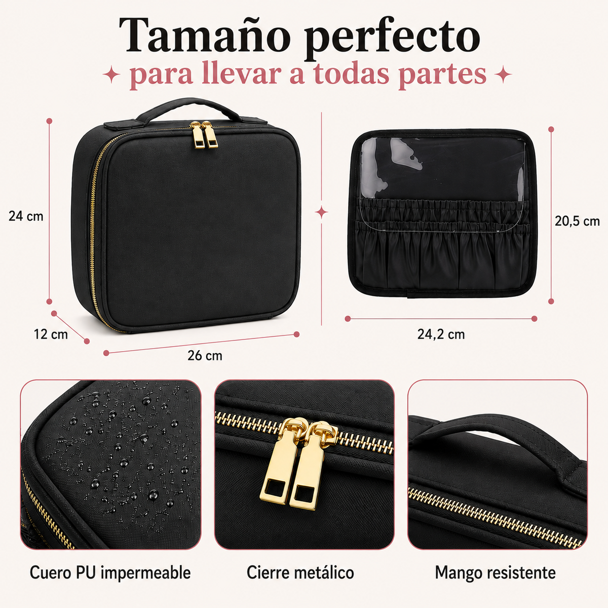 GlowCase - Organiza e ilumina tu maquillaje