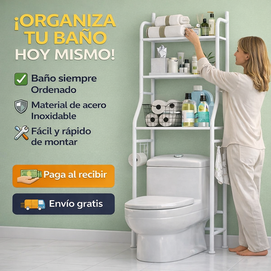 RackUp Baño - Más espacio donde no lo tenías
