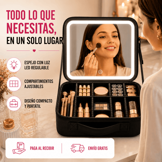 GlowCase - Organiza e ilumina tu maquillaje