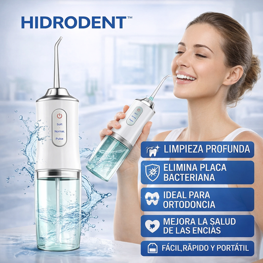 HIDRODENT™ - IRRIGADOR BUCAL  LIMPIEZA PROFUNDA