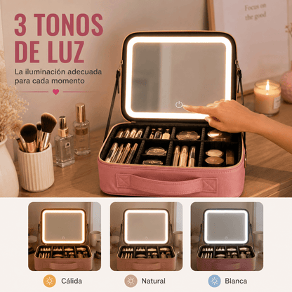 GlowCase - Organiza e ilumina tu maquillaje