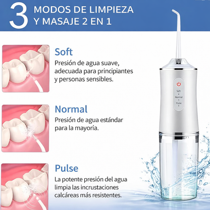 HIDRODENT™ - IRRIGADOR BUCAL  LIMPIEZA PROFUNDA