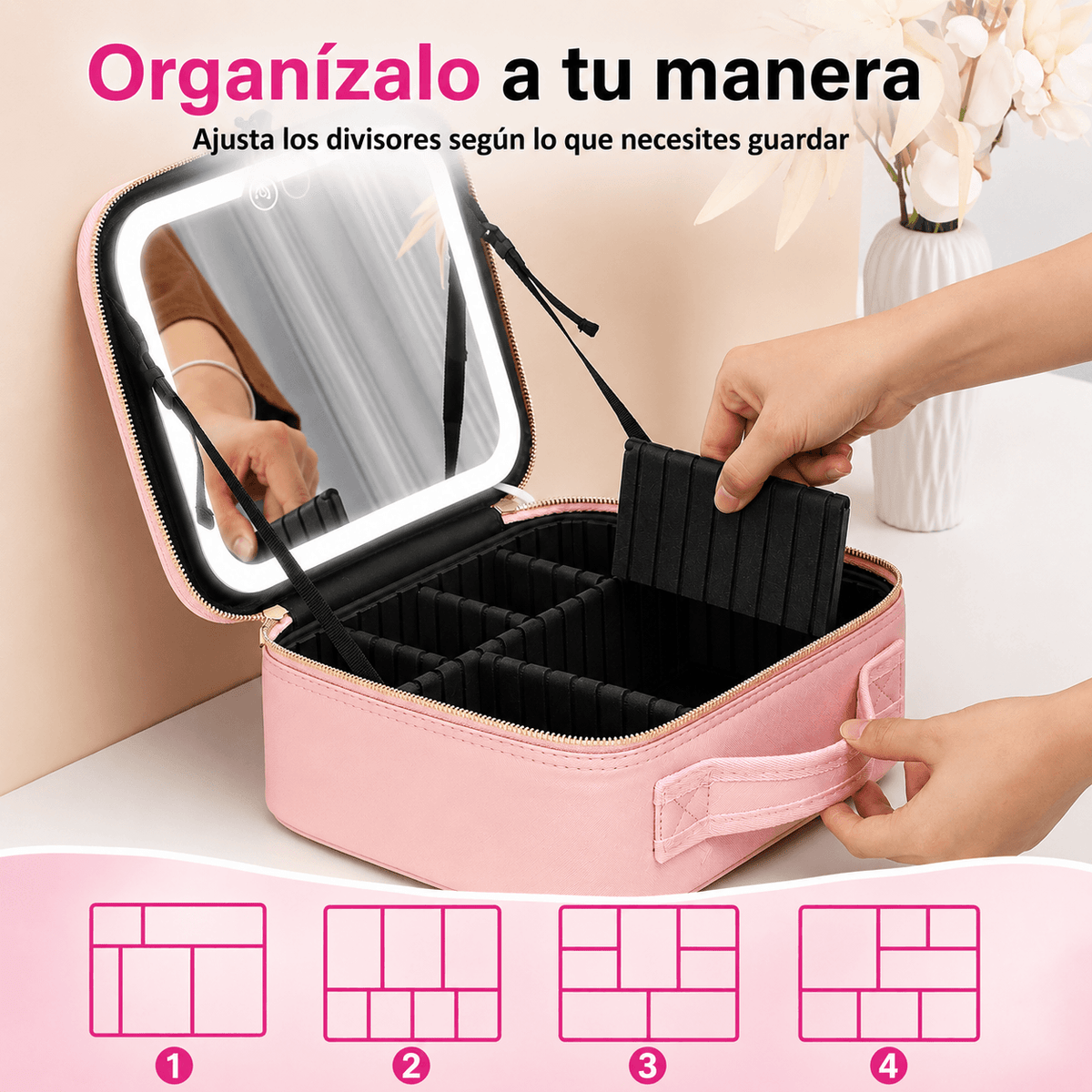 GlowCase - Organiza e ilumina tu maquillaje