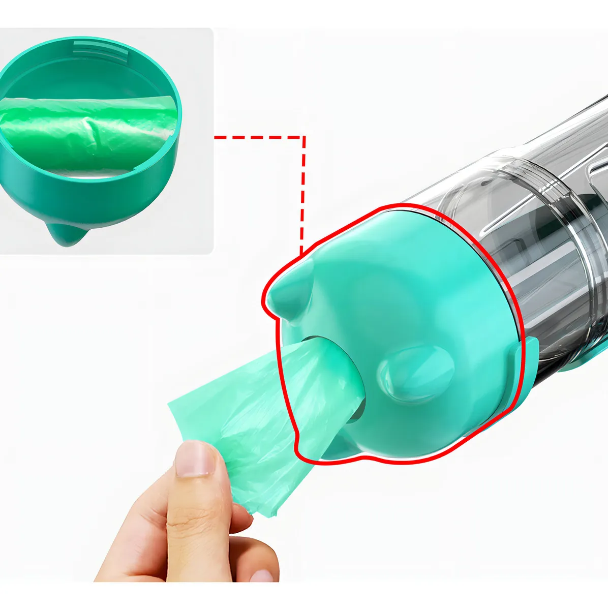 Botella Dispensadora 3 En 1 Para Mascota