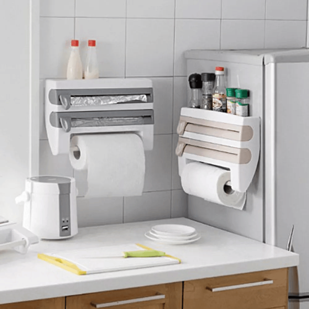 Dispensador Multifuncional Triple Cocina