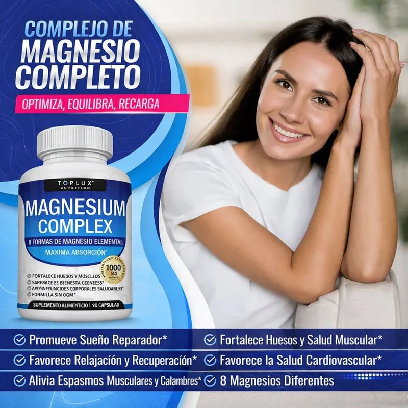 MAGNESIUM COMPLEX  –  FÓRMULA 8 EN 1