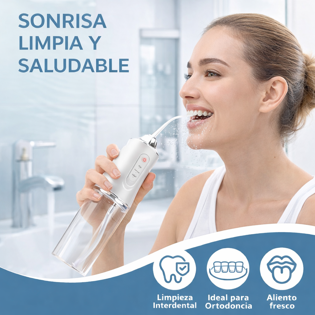 HIDRODENT™ - IRRIGADOR BUCAL  LIMPIEZA PROFUNDA