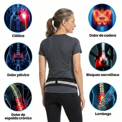 FlexiBack - Soporte lumbar cómodo y ajustable