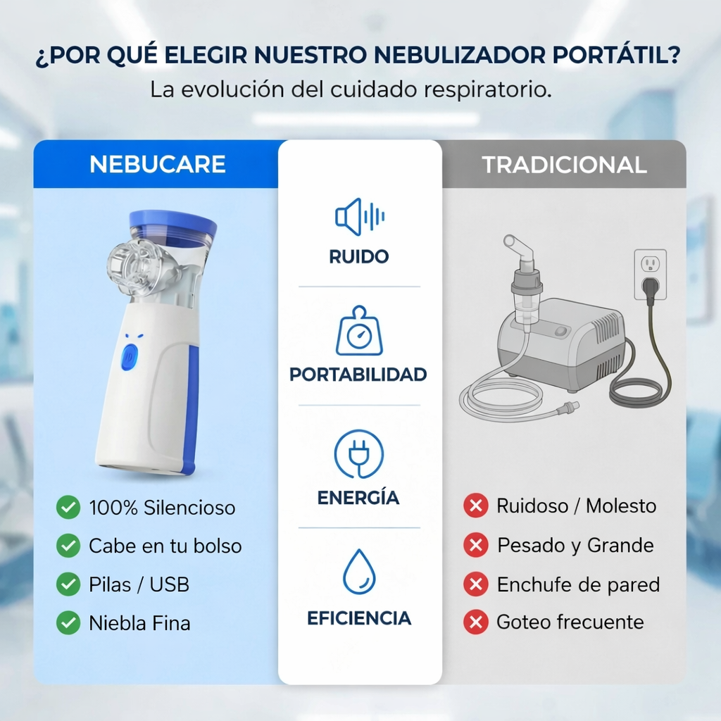 NebuCare - Alivio respiratorio donde estés