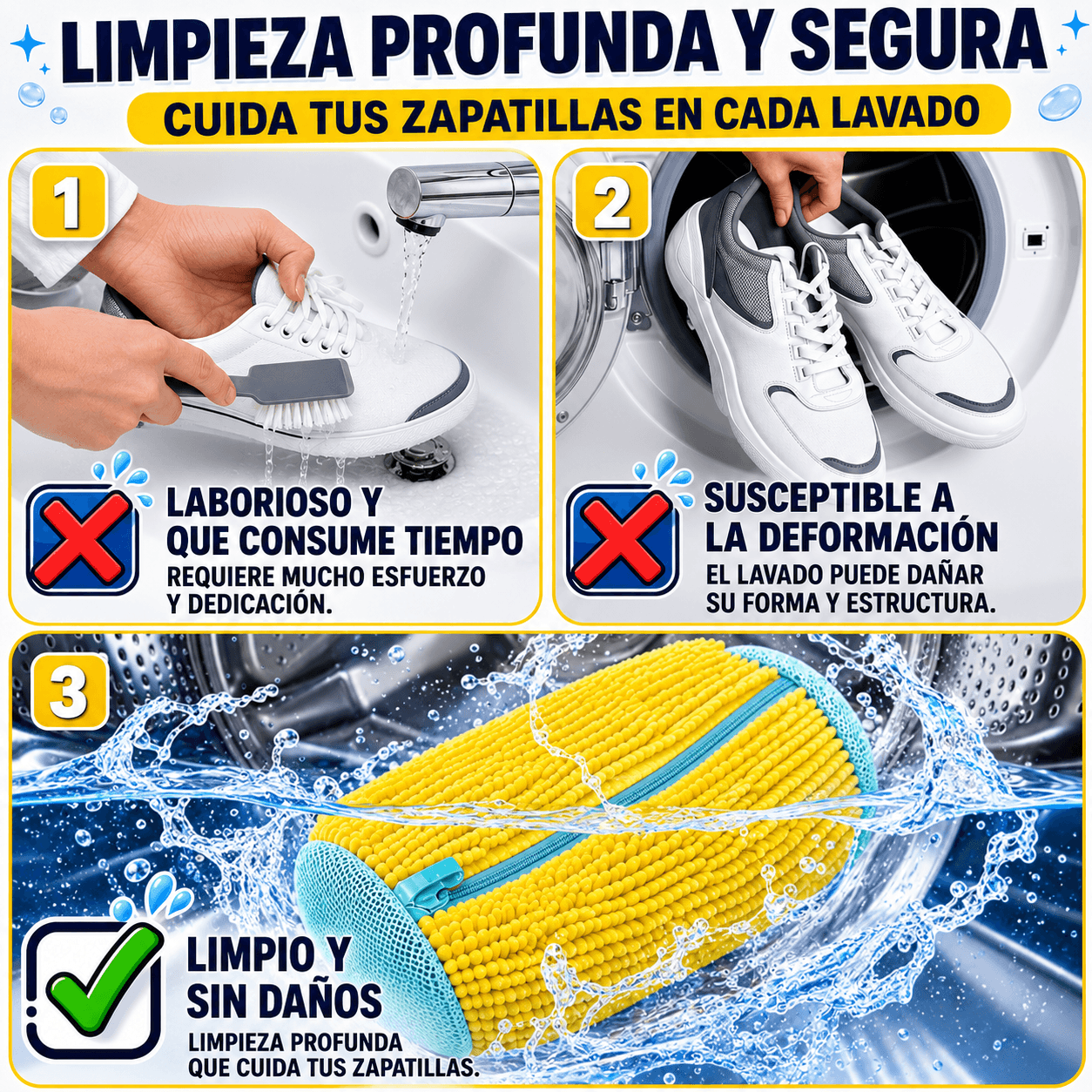 CleanBag 360 - Tus zapatillas como recién compradas
