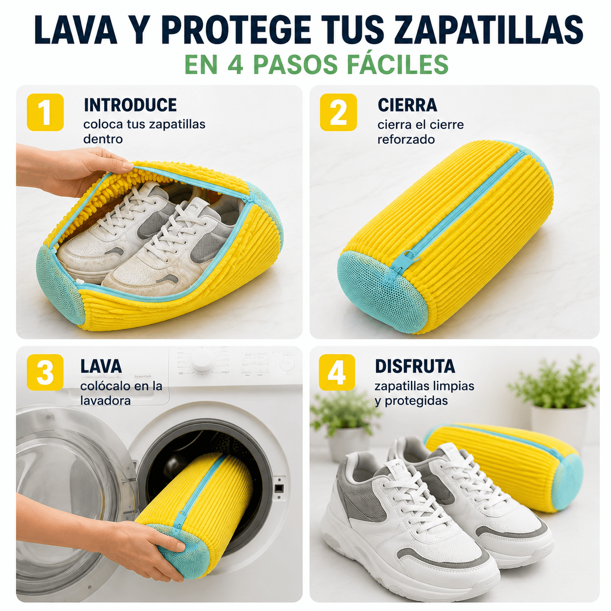 CleanBag 360 - Tus zapatillas como recién compradas