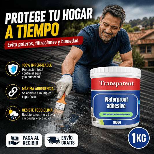 Sellador Impermeable transparente 1KG