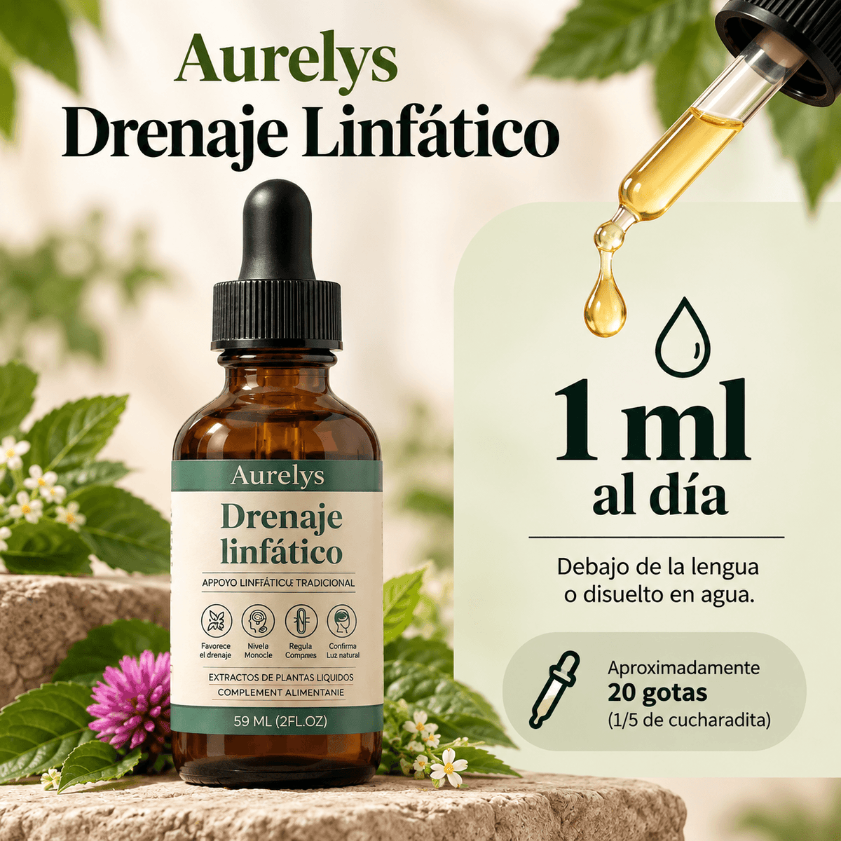 Aurelys Drenaje Linfático - Bienestar en gotas