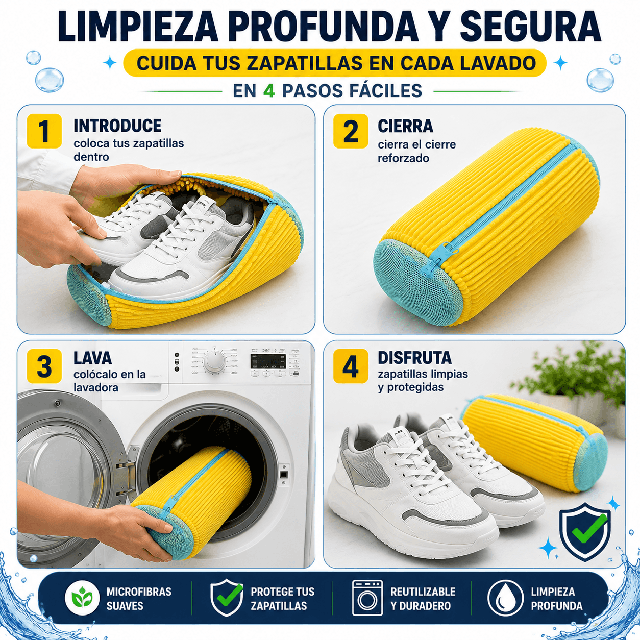 CleanBag 360 - Tus zapatillas como recién compradas