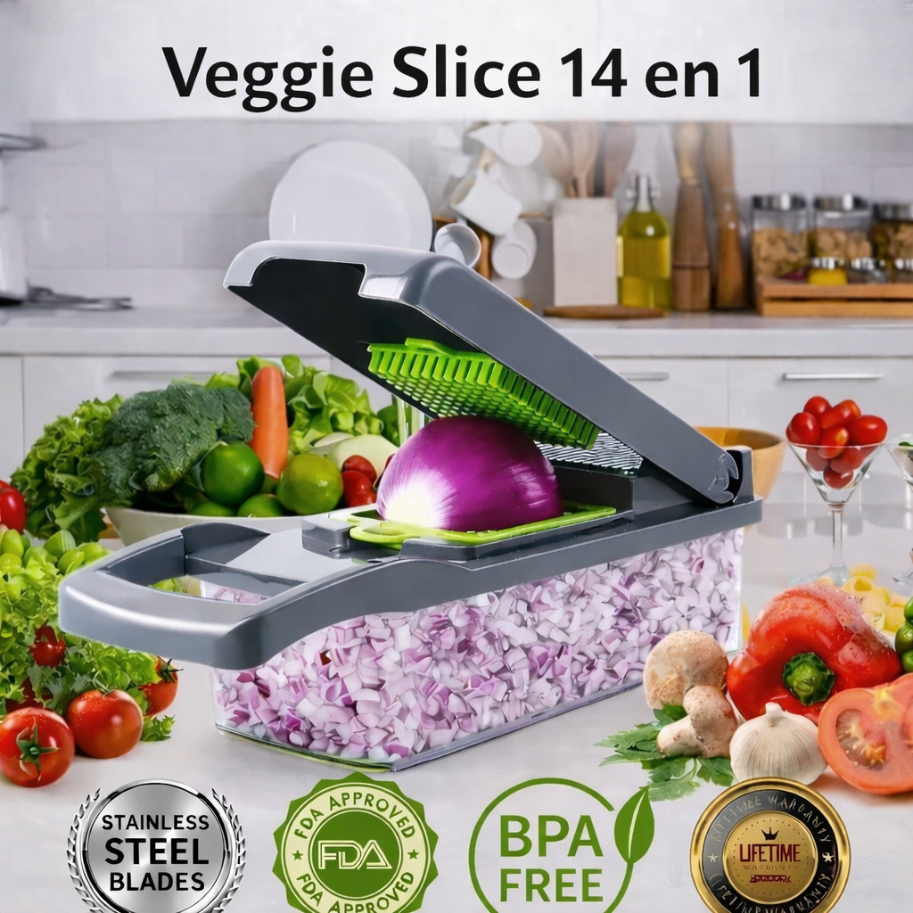 Veggie Slice - Cortador de verduras 14 en 1