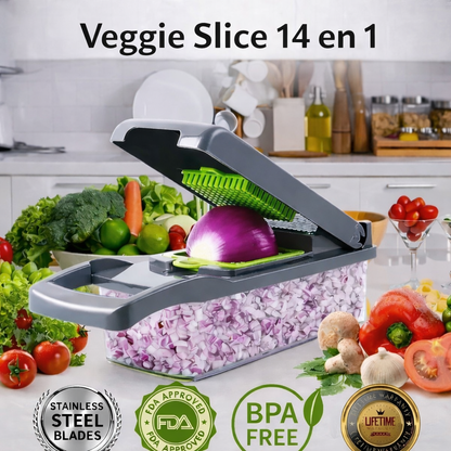 Veggie Slice - Cortador de verduras 14 en 1