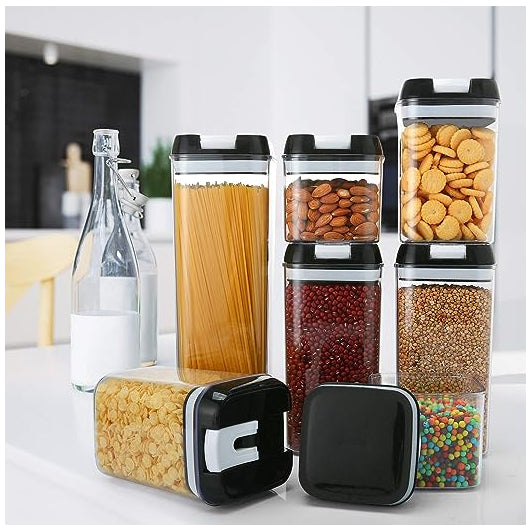 Set de 7 Contenedores Para Alimentos