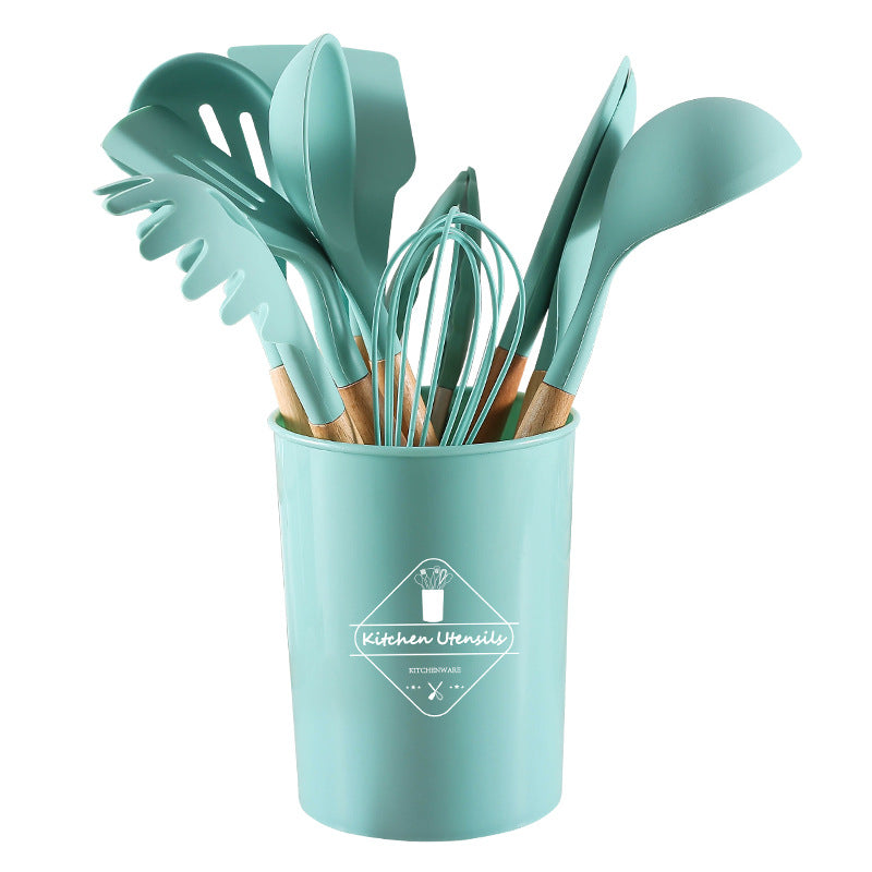 SET 12 UTENSILIOS PARA COCINA DE SILICONA