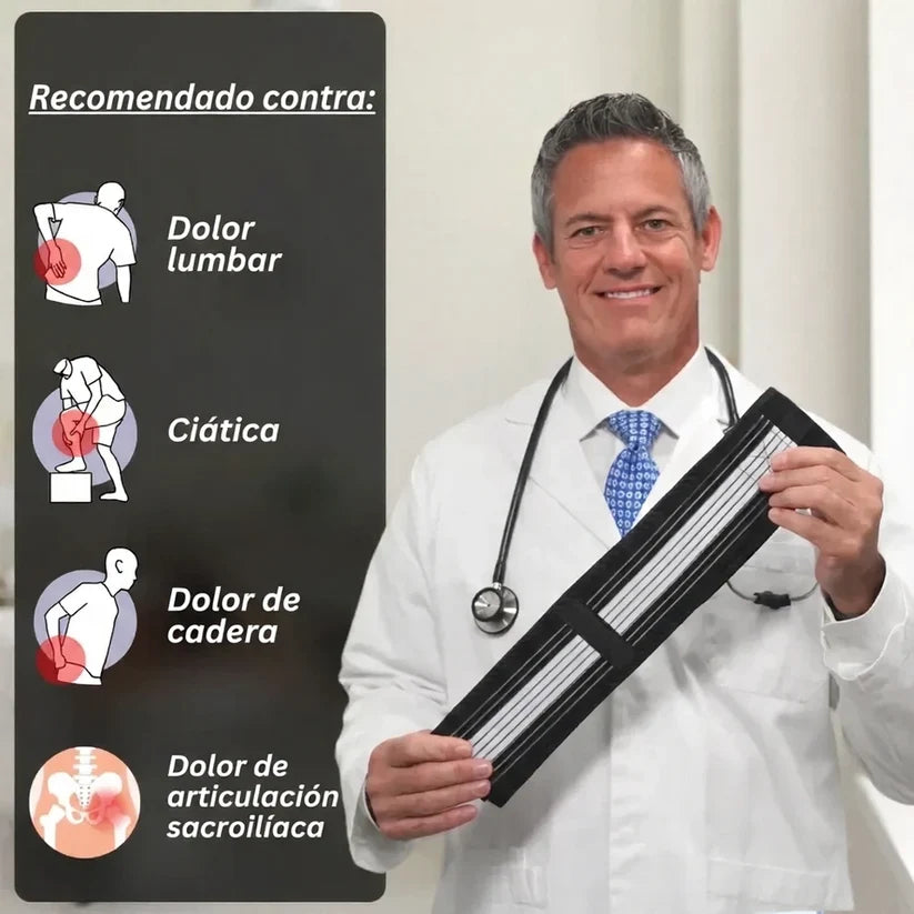 FlexiBack - Soporte lumbar cómodo y ajustable