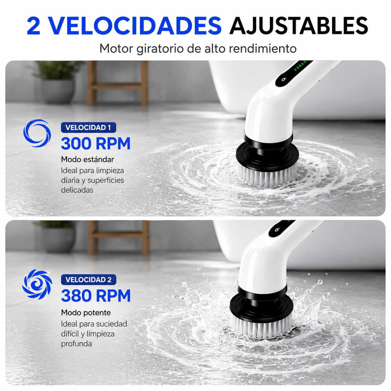 PowerBrush 9 en 1  - Simplifica la limpieza del hogar.