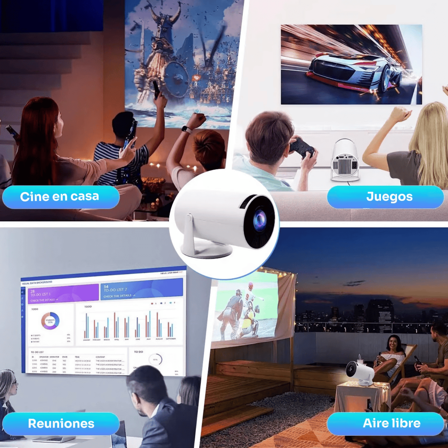 Proyector Smart 4K Ultra HD