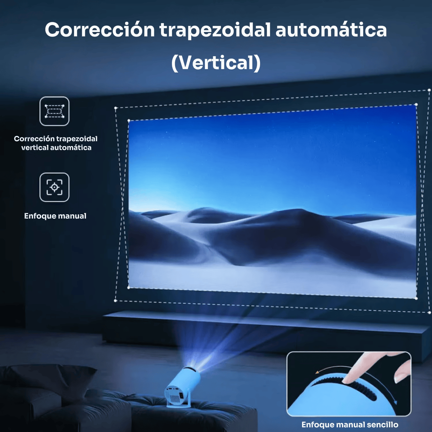 Proyector Smart 4K Ultra HD